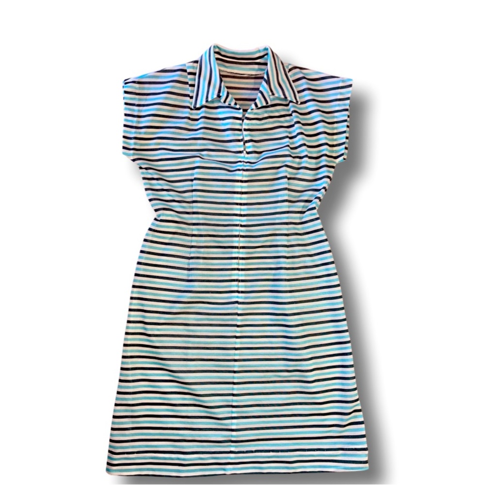 Vintage Handmade Zip Up Dress Size Medium